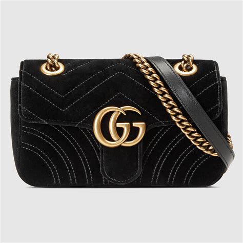 mini gucci marmont velvet|Gucci Marmont bag from nancy.